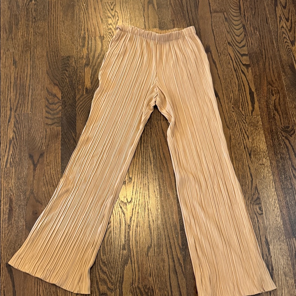 Anine Bing Billie Pleated Pants S